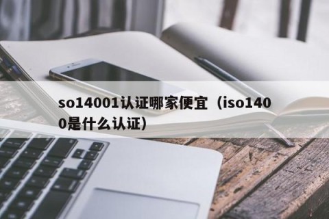 so14001认证哪家便宜（iso1400是什么认证）
