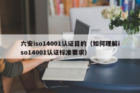 六安iso14001认证目的（如何理解iso14001认证标准要求）