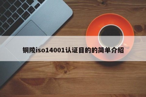 铜陵iso14001认证目的的简单介绍